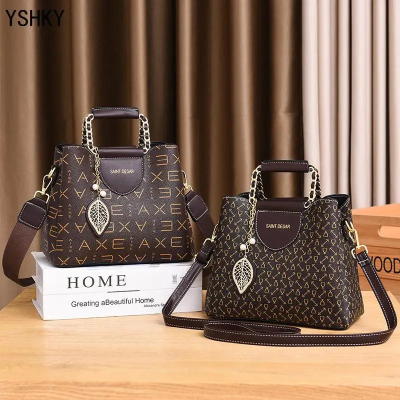 New Women bag handbags for women 2025 sac de luxe femme Shoulder bag Women's branded bags Handbag women's leather handbag