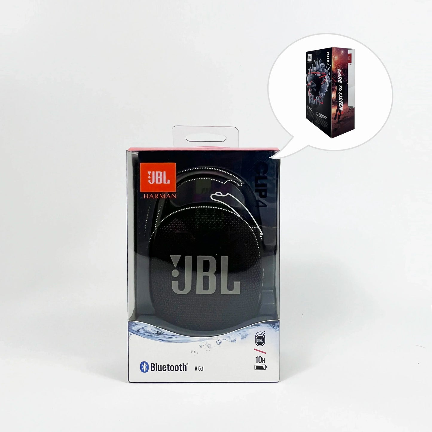 Original JBL CLIP 4 Wireless Bluetooth Portable Speaker Subwoofer Outdoor Speaker Mini Speaker IP67 Dustproof And Waterproof