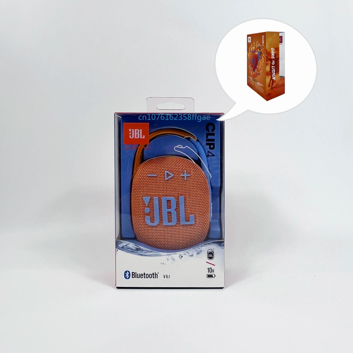 Original JBL CLIP 4 Wireless Bluetooth Portable Speaker Subwoofer Outdoor Speaker Mini Speaker IP67 Dustproof And Waterproof