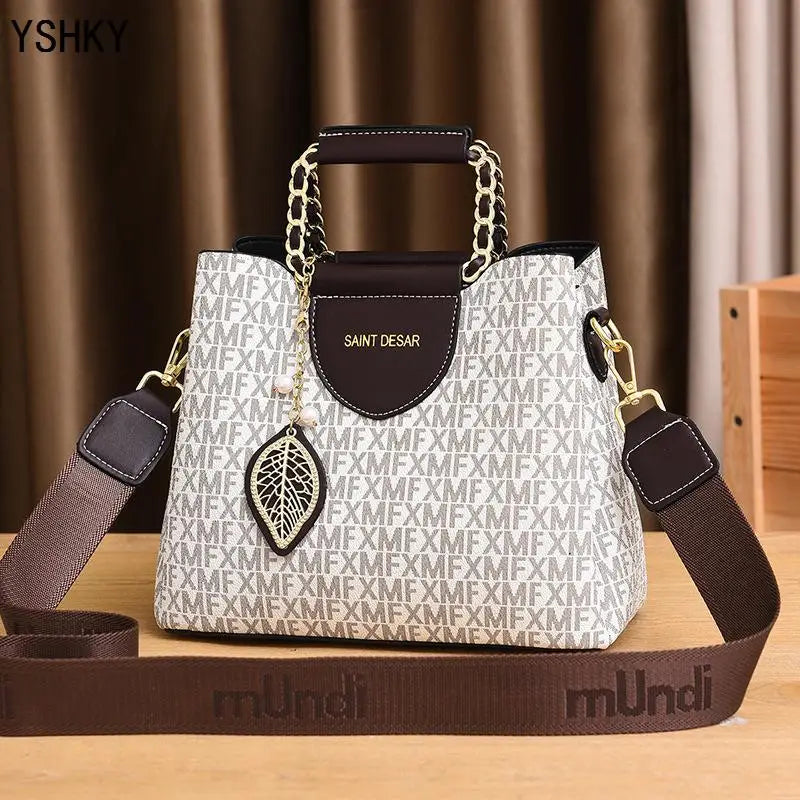 New Women bag handbags for women 2025 sac de luxe femme Shoulder bag Women's branded bags Handbag women's leather handbag