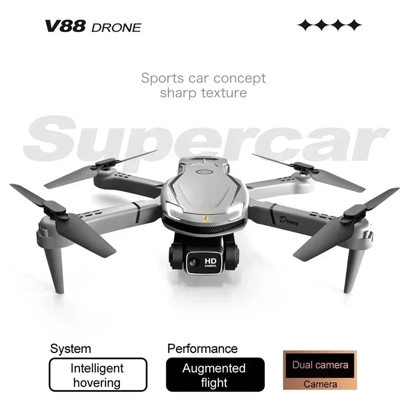 For Xiaomi New V88 Drone 8K Professional HD Aerial Photography 5G GPS Remote Control Aircraft HD Dual Camera Quadcopter Toy UAV