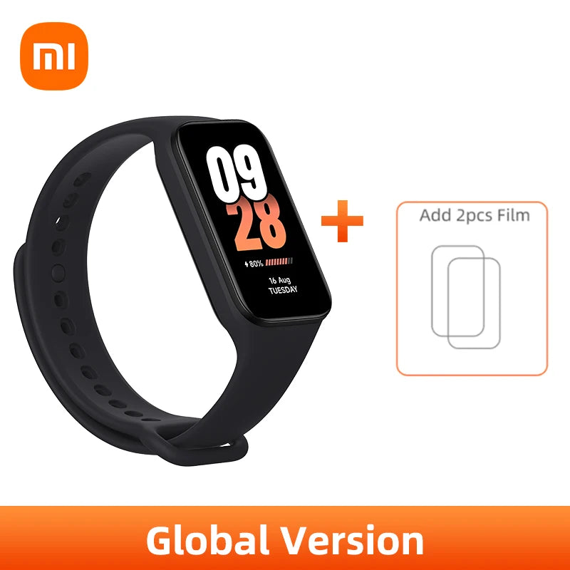 New Global Version Xiaomi Smart Band 8 Active1.47" LCD Display Bluetooth 5ATM Waterproof Heart Rate Monitor 50+ Sport Modes