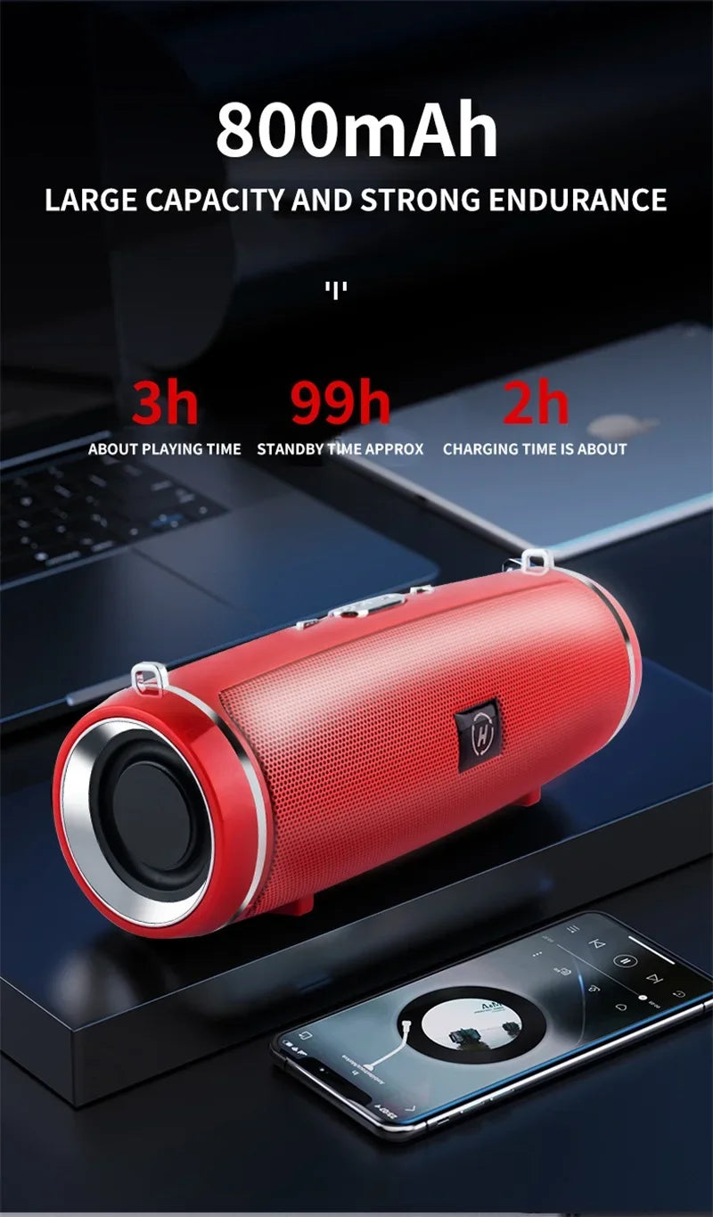 Xiaomi High Quality High-power Bluetooth Speaker Portable Bass Outdoor Wireless Audio 3D Surround 200W Bluetooth Speaker Tws/FM