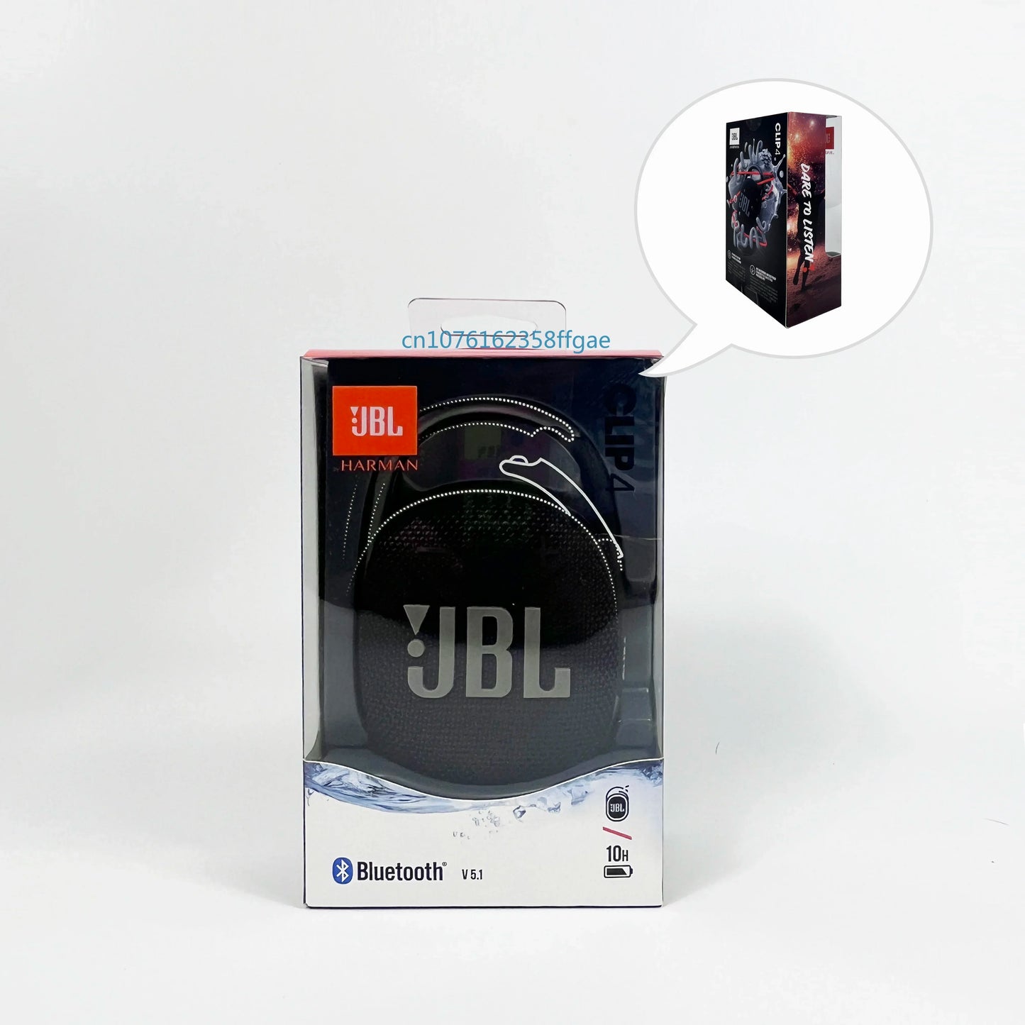 Original JBL CLIP 4 Wireless Bluetooth Portable Speaker Subwoofer Outdoor Speaker Mini Speaker IP67 Dustproof And Waterproof