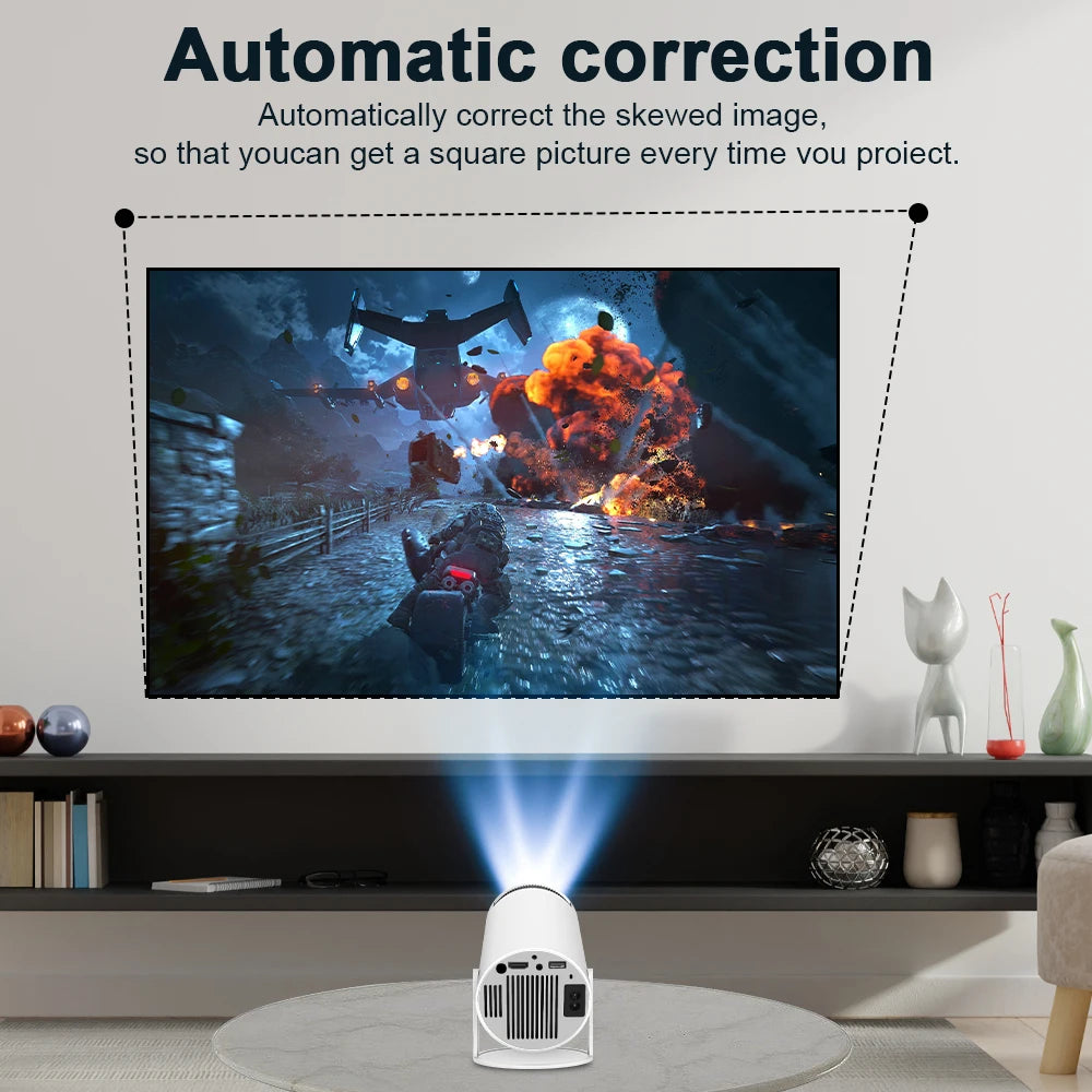 Magcubic Projector 4K Android 11 HY300 Pro Wifi6 260ANSI Allwinner H713 BT5.0 1080P 1280*720P Cinema Outdoor portable Projetor