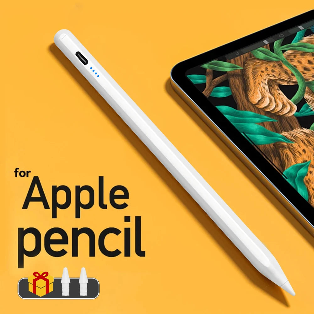 Stylus Pen For Apple Pencil with LED Power Indicators Palm Rejection Touch Pencil for 2022 2021 2020 2019 2018 iPad pencil