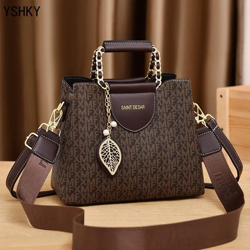 New Women bag handbags for women 2025 sac de luxe femme Shoulder bag Women's branded bags Handbag women's leather handbag